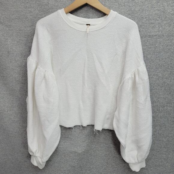 FREE PEOPLE SLEEVES LIKE THESE SWEATSHIRT, SIZE L - Picture 7 of 9